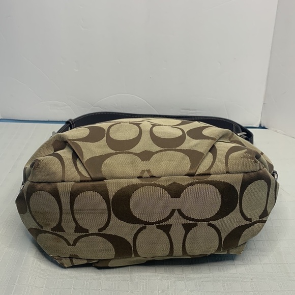 24CM SIGNATURE DUFFLE (COACH F15067)
SILVER/KHAKI/MAHOGANY - Picture 5 of 8